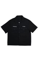 Load image into Gallery viewer, BOX FIT OVERSHIRT - BLACK
